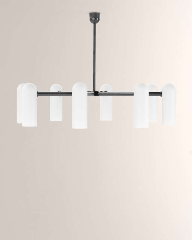 Schwung Collection Odyssey Round Medium 8-Light Chandelier
